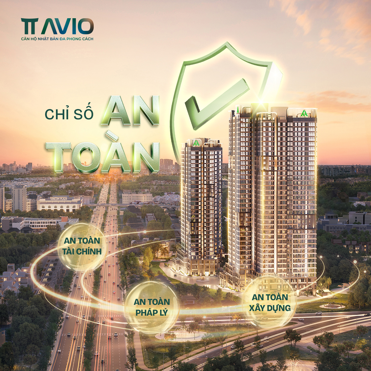 CĂN HỘ NHẬT - TT AVIO Sang trọng & Tiện nghi
